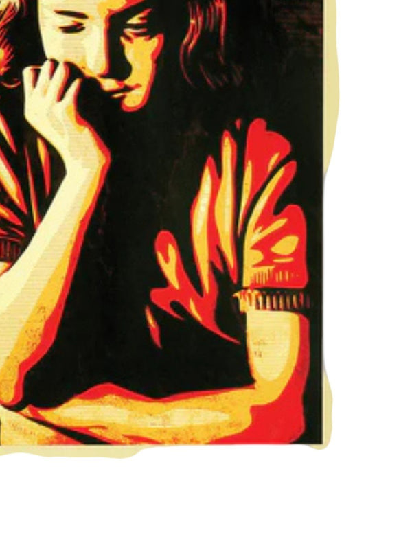 Shepard Fairey OBEY Two Americas 2016 Serigraph Signed Numbered Ed/100 30x40 - Gauntlet Gallery