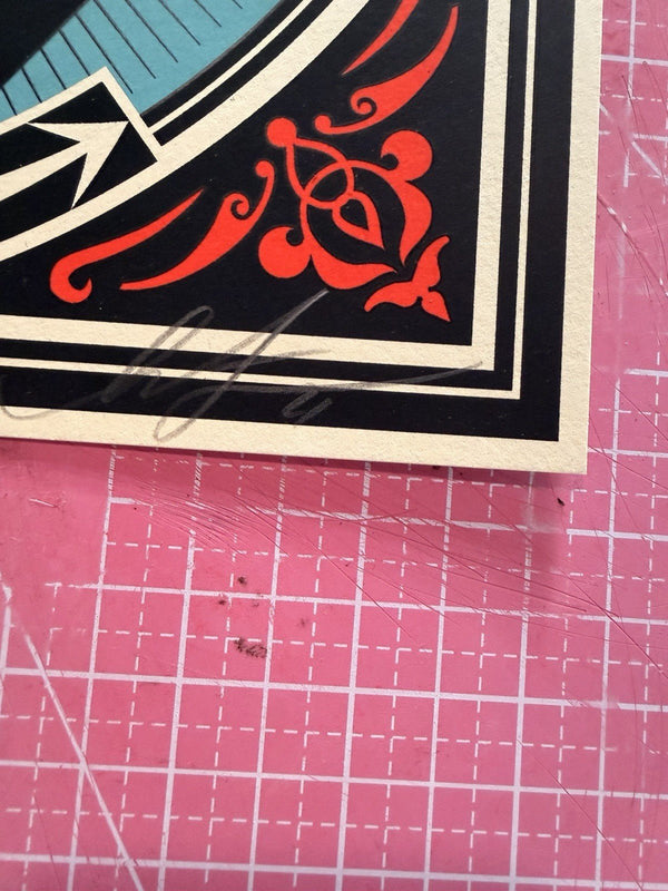 Shepard Fairey PUSH Artist Proof AP Revolutionary Love 2021 Signed Print - Gauntlet Gallery