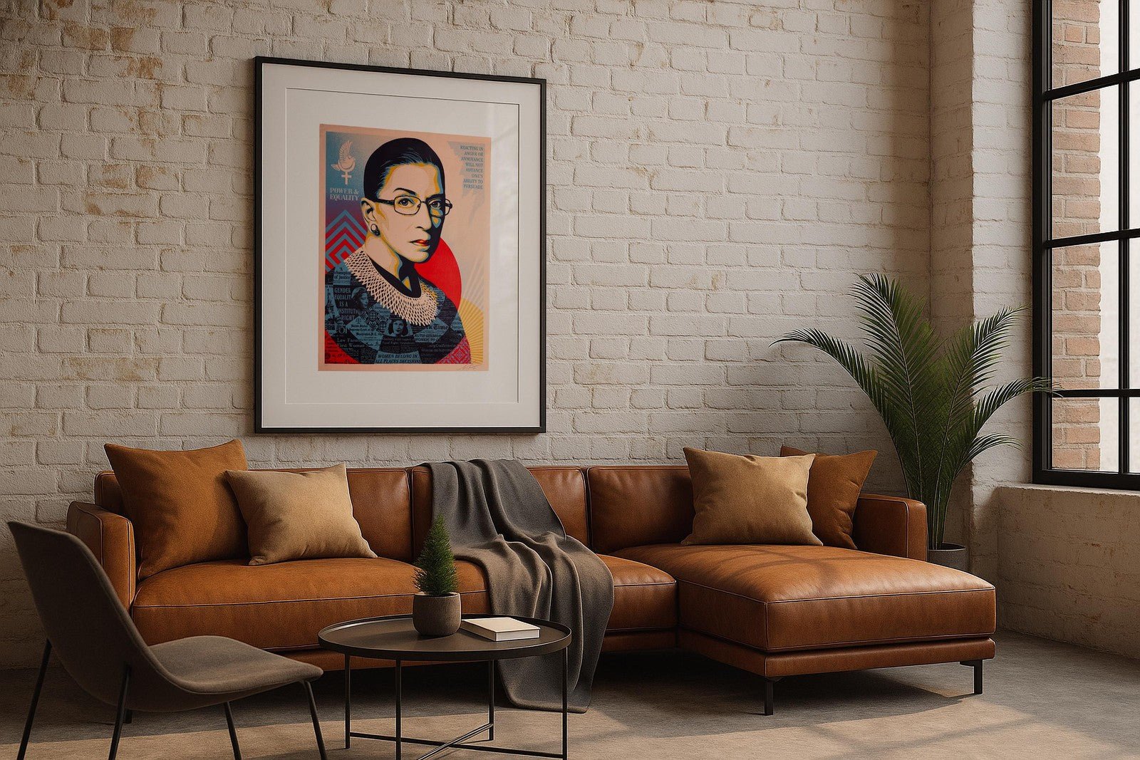 Shepard Fairey RBG A Champion of Justice Signed Limited Edition Print A/P 2021 - Gauntlet Gallery