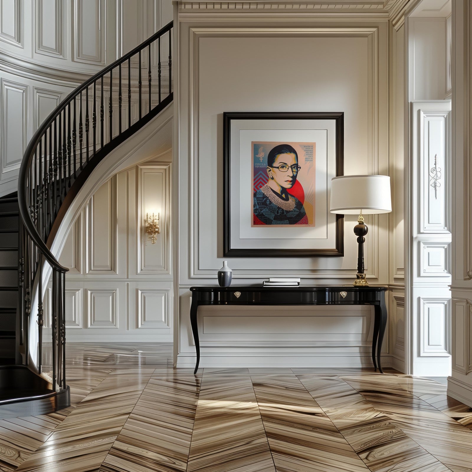 Shepard Fairey RBG A Champion of Justice Signed Limited Edition Print A/P 2021 - Gauntlet Gallery