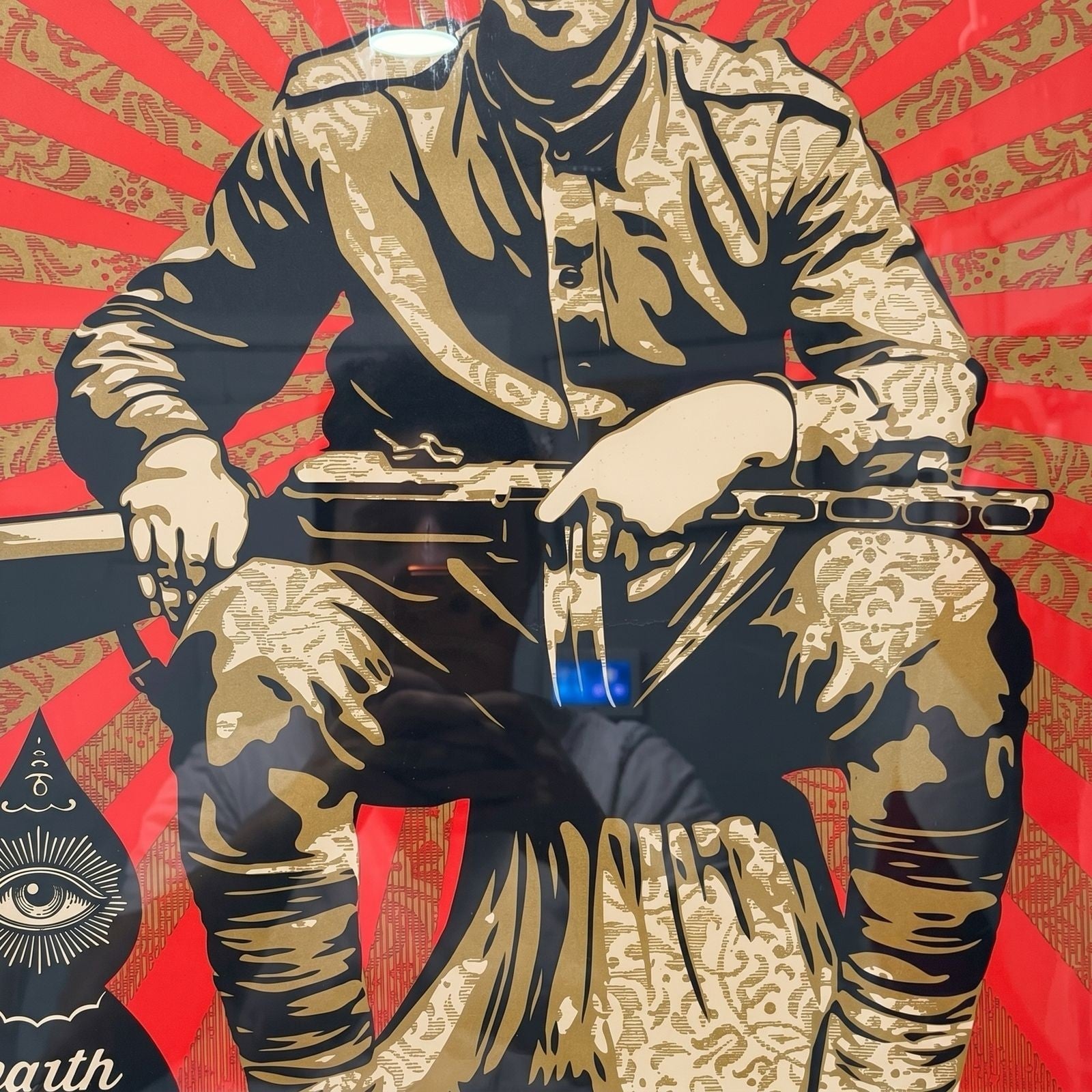 Shepard Fairey Shepard Fairey x Gary Baseman collaborate on Partisan print Signe - Gauntlet Gallery