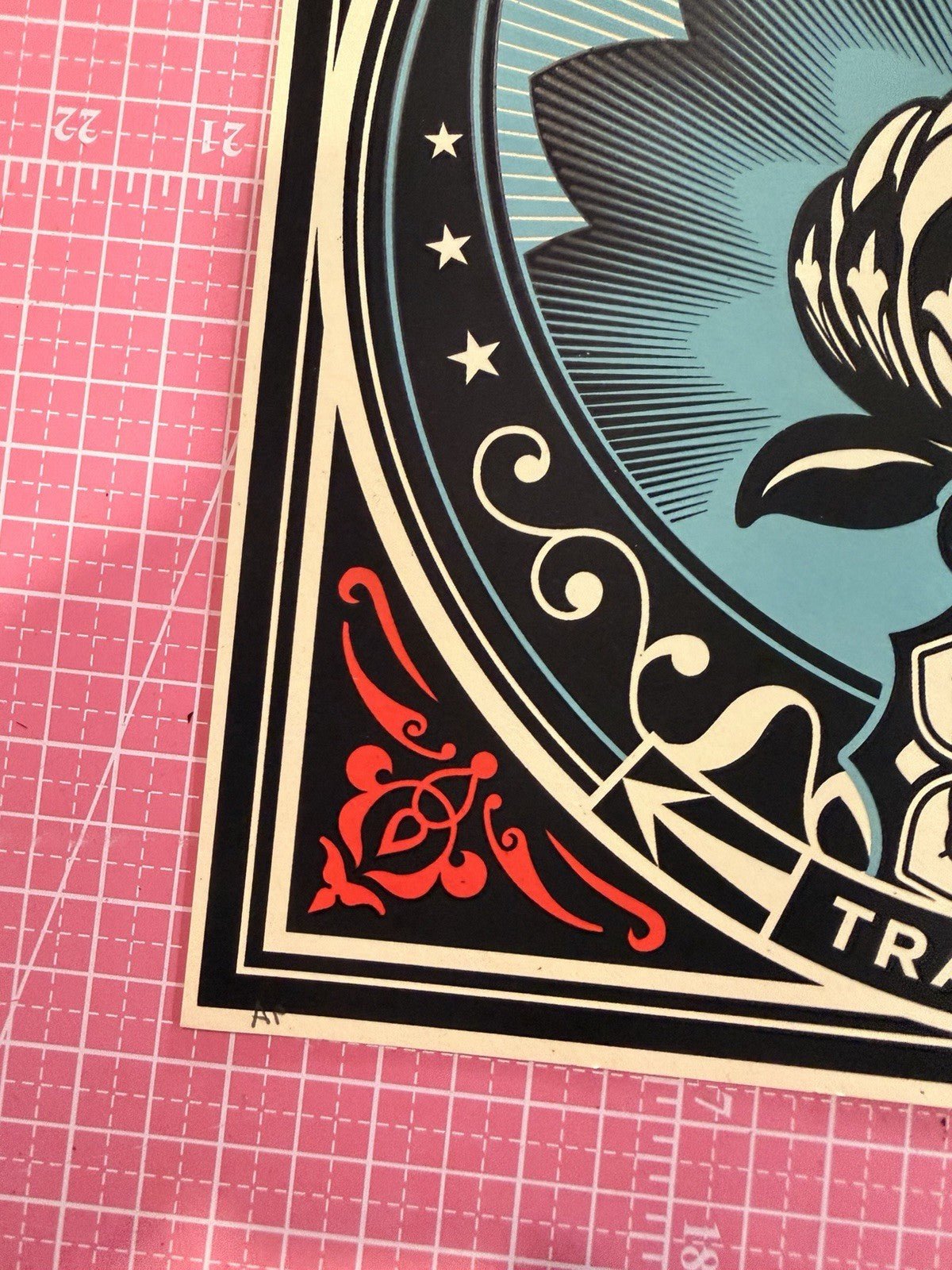 Shepard Fairey Transition Artist Proof AP Revolutionary Love 2021 Signed Print - Gauntlet Gallery
