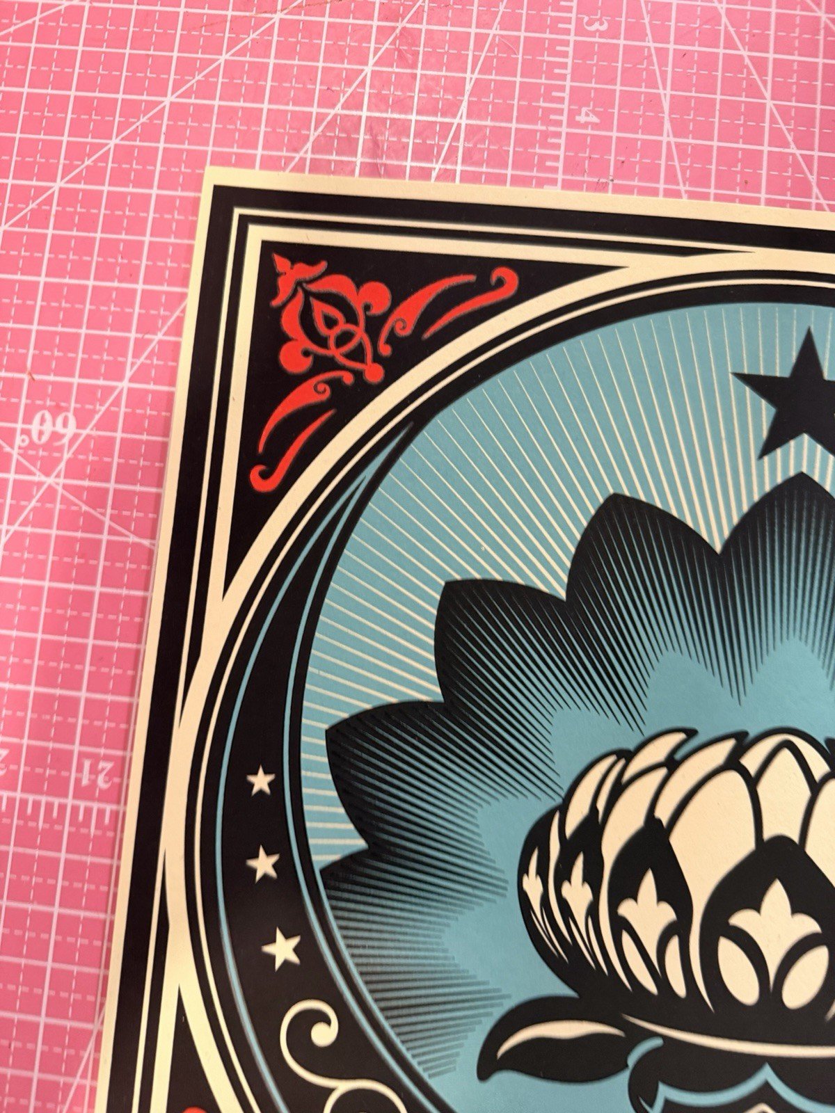 Shepard Fairey Transition Artist Proof AP Revolutionary Love 2021 Signed Print - Gauntlet Gallery