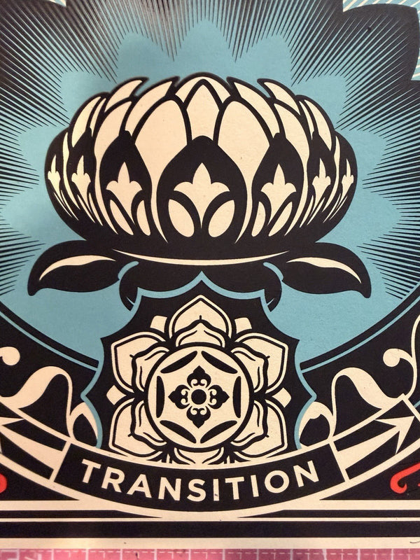 Shepard Fairey Transition Artist Proof AP Revolutionary Love 2021 Signed Print - Gauntlet Gallery