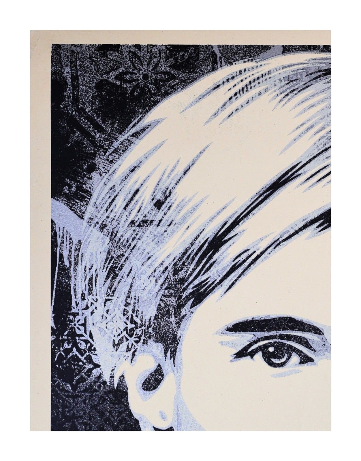Shepard Fairey Warhol Collages Silver 2023 Signed Print | Limited Edition 300 - Gauntlet Gallery