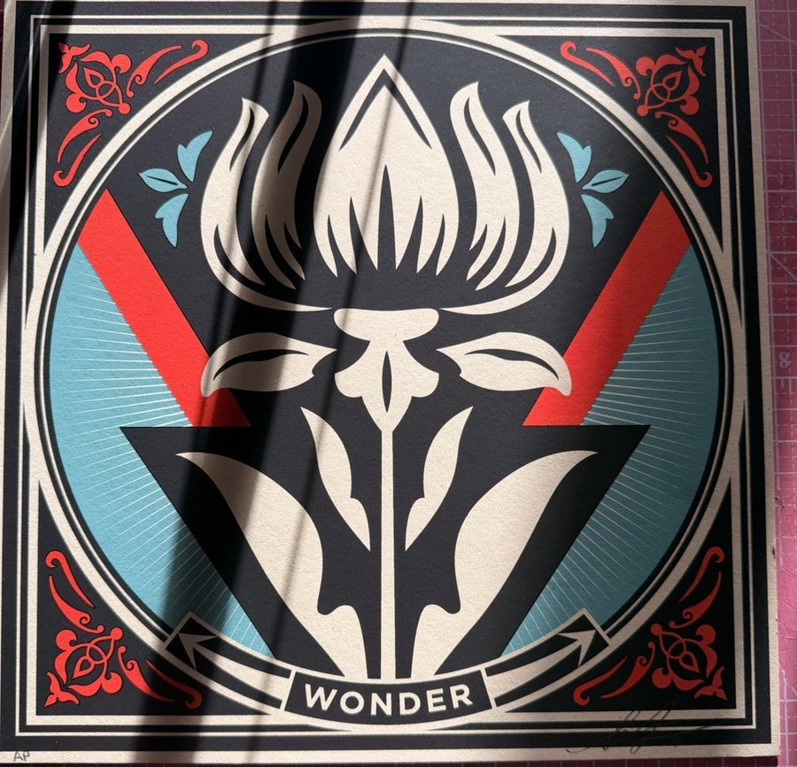 Shepard Fairey WONDER Artist Proof AP Revolutionary Love 2021 Signed Print - Gauntlet Gallery