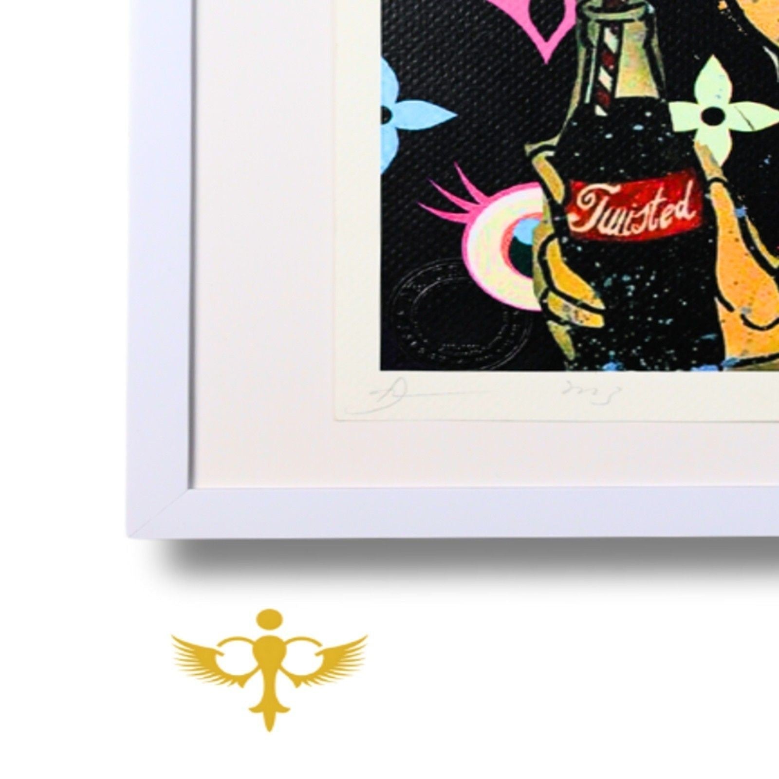 Tattooed Snow White Framed Print by Death NYC - Signed Limited Edition Giclée - Gauntlet Gallery