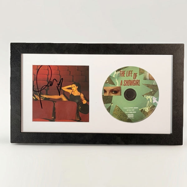 Taylor Swift Signed CD 'The Life of a Showgirl' Framed Display with Photo - Gauntlet Gallery