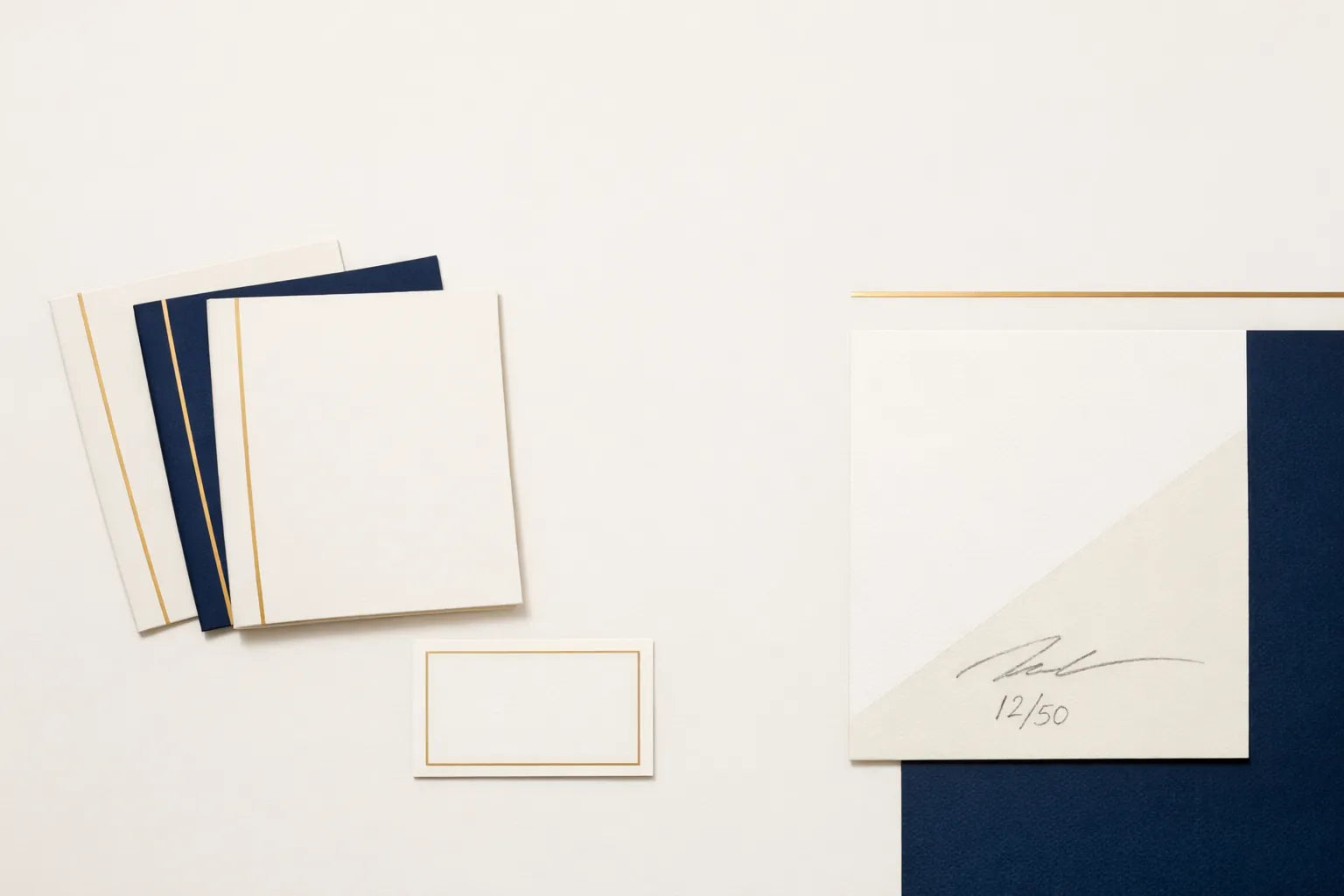 Signed and numbered collector field guides with provenance card
