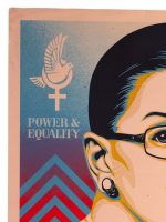 Shepard Fairey RBG A Champion of Justice Signed Limited Edition Print A/P 2021