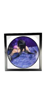 Olivia Rodrigo GUTS Limited Edition Purple Picture Disc Vinyl Framed Display 12"