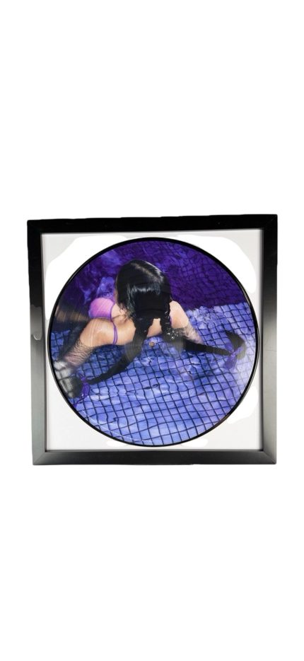 Olivia Rodrigo GUTS Limited Edition Purple Picture Disc Vinyl Framed Display 12"