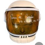 EILEEN COLLINS SIGNED NASA MASK HELMET AUTOGRAPH NASA ASTRONAUT BECKETT BAS COA