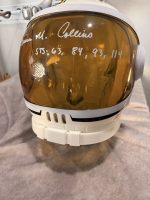 EILEEN COLLINS SIGNED NASA MASK HELMET AUTOGRAPH NASA ASTRONAUT BECKETT BAS COA