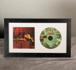 Taylor Swift Signed CD 'The Life of a Showgirl' Framed Display with Photo