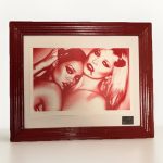 Death NYC Kate Moss Rihanna Red Drip 2020 A/P Artist Proof Signed Framed COA