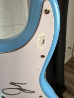 Jack Johnson Autographed Surf Blue Stratocaster Guitar with PSA/DNA COA AK6594