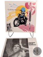 Taking Back Sunday Signed 10-Piece Art Set with JSA LOA - Full Band Collectible
