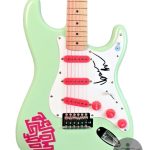 Isaac Brock Signed Mint Green Strat Guitar - JSA Authenticated Custom Model