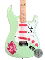 Isaac Brock Signed Mint Green Strat Guitar - JSA Authenticated Custom Model