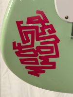 Isaac Brock Signed Mint Green Strat Guitar - JSA Authenticated Custom Model