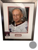 Buzz Aldrin Signed Cut JSA Certified Apollo 11 Framed 16x20 NASA Portrait