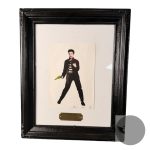 Death NYC Gold Gun Elvis 2012 A/P Artist Proof Signed Framed Art Print