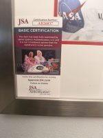 Buzz Aldrin Signed Cut JSA Certified Apollo 11 Framed 16x20 NASA Portrait