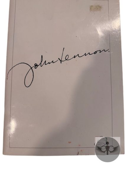 Rare John Lennon Bag One Arts Advertising Booklet with Prints and Memorabilia