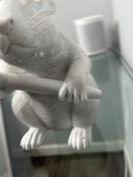 Brandalism Rat Figure with Paintbrush – Medicom Toy Street Art Sculpture 8–9"