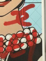 Hand-Embellished 1/1 Death NYC Chanel Pop Art Print 9x14 with COA - 2018