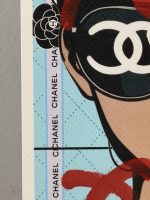 Hand-Embellished 1/1 Death NYC Chanel Pop Art Print 9x14 with COA - 2018