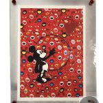Death NYC Limited Edition Print Mickey Mouse Murakami Flowers Banksy Heart 5/100