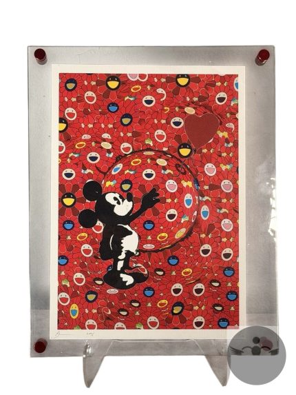 Death NYC Limited Edition Print Mickey Mouse Murakami Flowers Banksy Heart 5/100