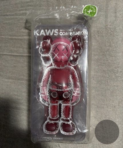 KAWS Holiday Indonesia Accomplice Black Vinyl Figure 11.5" 2023 NEW Sealed NFC