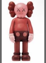 KAWS Holiday Indonesia Accomplice Black Vinyl Figure 11.5" 2023 NEW Sealed NFC