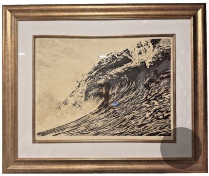 Shepard Fairey Obey Giant Framed