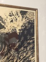 Shepard Fairey Obey Giant Framed