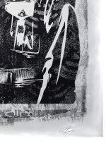 Shepard Fairey OBEY Freedom of Choice 2017 Signed #/400 Damaged Stencil