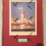 Apollo 11 Signed Buzz Aldrin framed with Zarelli COA