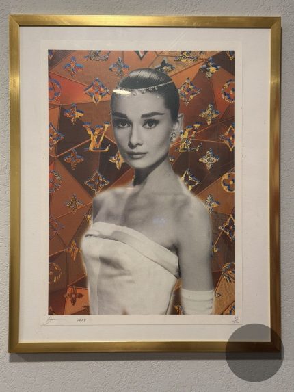 DEATH NYC Signed Print Hollywood × LV × Klimt COA