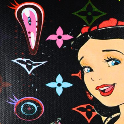 Tattooed Snow White Framed Print by Death NYC - Signed Limited Edition Giclée