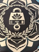 Shepard Fairey Obey Giant Listen AP 12.5” Revolutionary Love Series Print