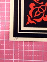 Shepard Fairey Obey Giant Listen AP 12.5” Revolutionary Love Series Print