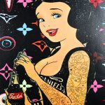 Tattooed Snow White Framed Print by Death NYC - Signed Limited Edition Giclée