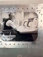 Apollo Mission Control NASA Photo 16x20 OOAK in Distressed Aluminum Frame