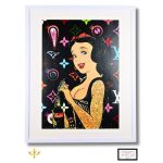Tattooed Snow White Framed Print by Death NYC - Signed Limited Edition Giclée