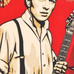Shepard Fairey OBEY Strummerville Joe Strummer Screen Print S/N #188/450 2014