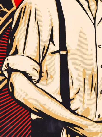 Shepard Fairey OBEY Strummerville Joe Strummer Screen Print S/N #188/450 2014