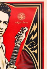 Shepard Fairey OBEY Strummerville Joe Strummer Screen Print S/N #188/450 2014